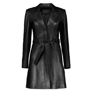 کت چرم زنانه شیفر مدل 2709-01 Shifer 2709-01 Leather Coat For Women