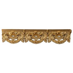 کتیبه پرده مدل گل افشان مدل G103 طول 120 سانتی متر بسته 6 عددی