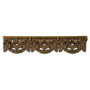 کتیبه پرده مدل گل افشان مدل G109 طول 120 سانتی متر بسته 2 عددی