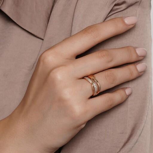 انگشتر ژوپینگ طرح طلا