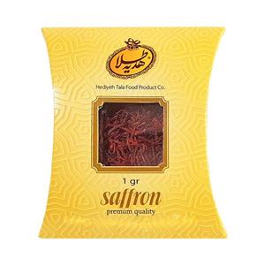 زعفران هدیه طلا مقدار 1 گرم