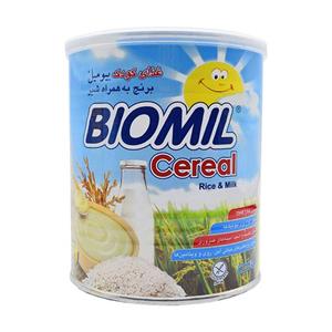 غذای کودک بیومیل سرآل برنج به همراه شیر 400 گرم 