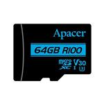 کارت حافظه MicroSDXC برند Apacer مدل UHS-I U3 V30 ظرفیت 64GB