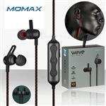 هندزفری بلوتوث مومکس Momax Wave BE2 Magnetic Earphones دارای فناوری Aptx...