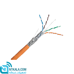 کابل شبکه Cat6 نگزنس Nexans حلقه ای سیم تمام مس با مغز 48 شیلد و فویل SFTP 