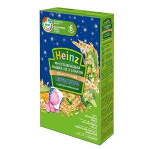 غذای کودک سه غله و بابونه بدون شیر مخصوص شب هاینز HEINZ