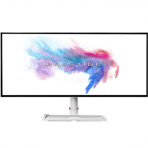 مانیتور ام اس آی مدل MSI Prestige PS341WU سایز 34 اینچ Monitor: MSI Ultra Wide HD 5K2K Prestige PS341WU IPS Gaming