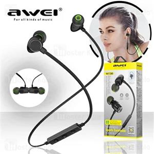 هندزفری بلوتوث اوی AWEI WT30 Wireless Earphone طراحی مگنتی ضد تعریق 