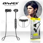 هندزفری بلوتوث اوی AWEI WT10 Wireless Earphone طراحی مگنتی 