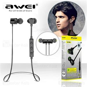 هندزفری بلوتوث اوی AWEI WT10 Wireless Earphone طراحی مگنتی