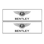 برچسب پا رکابی خودرو طرح bentley مدل TIG013 بسته 2 عددی 