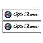 برچسب پا رکابی خودرو طرح ALFA ROMEO مدل TIG046 بسته 2 عددی