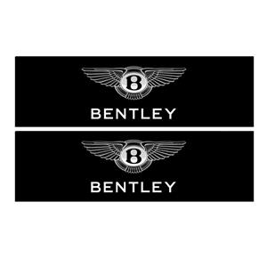 برچسب پا رکابی خودرو طرح bentley مدل TIG014 بسته 2 عددی 