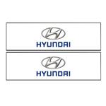 برچسب پا رکابی خودرو طرح HYUNDAI مدل TIG026 بسته 2 عددی