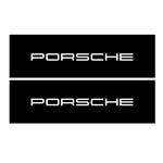 برچسب پا رکابی خودرو طرح PORSCHE مدل TIG063 بسته 2 عددی