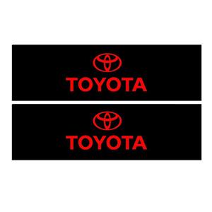 برچسب پا رکابی خودرو طرح TOYOTA مدل TIG020 بسته 2 عددی