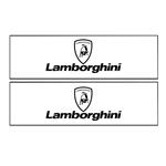 برچسب پا رکابی خودرو طرح LAMBORGHINI مدل TIG035 بسته 2 عددی