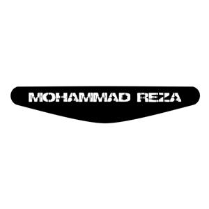 برچسب لایت بار دسته پلی استیشن 4 ونسونی طرح MOHAMMAD REZA