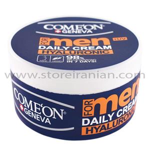 کرم مرطوب کننده کاسه ای کامان مخصوص آقایان حجم 240 میل Comeon Daily Cream For Men 240ml