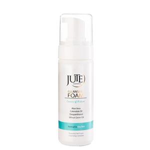 فوم شستشو ژوت مناسب پوست های نرمال تا خشک حجم 150 میل Jute Cleansing Foam for Dry to Normal Skin 