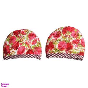 دستگیره سی کارچی مدل Flower-1 بسته 2 عددی