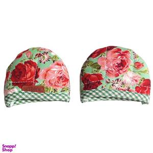 دستگیره سی کارچی مدل Flower-2 بسته 2 عددی