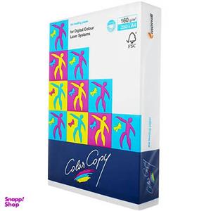 کاغذ 160 گرمی کالر کپی سایز A4 - بسته 250 عددی