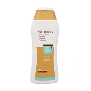 شامپو تقویت کننده روغن آرگان نوتریسل نئودرم حجم 300 میل Neuderm Nutrisol Argan Oil Shampoo