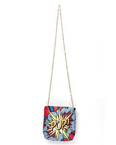 ​کیف زنانه دوشی دست ساز مخمل اثر روی لیختنشتاین