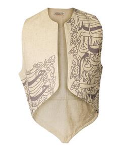 جلیقه زنانه مدل ثانی استخوانی