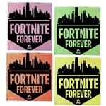 دستمال عینک آکو مدل FORTNIT FOR EVER  مجموعه 4 عددی