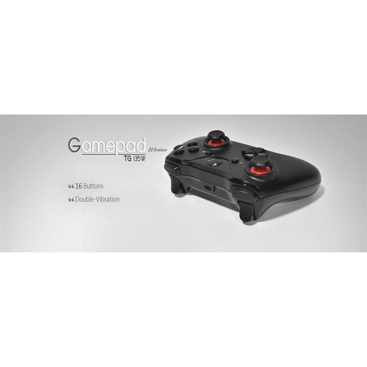 دسته بازی بی سیم شوکدار تسکو مدل TG-135W