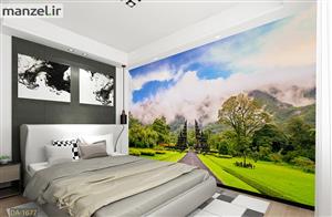 پوستر دیواری طبیعت کوهستانی DA-1677