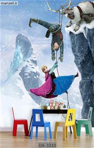 پوستر دیواری کارتونی طرح فروزن DA-3310