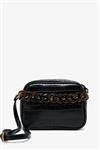 کیف دوشی مشکی چرم زنانه برند Koton کد 158895414