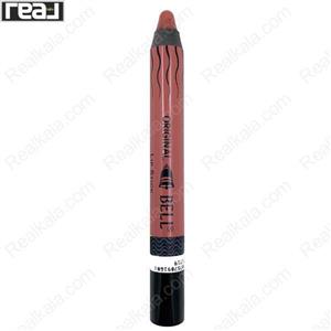 رژلب مدادی ضد آب بل شماره 04 Bell Longlasting & Waterproof Pencil Lipstick 