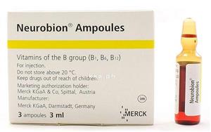 آمپول نوروبیون Neurobion مرک 3 عدد آمپول 3ml