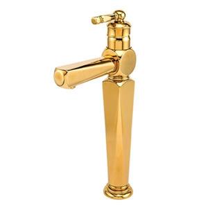 شیر روشویی پایه بلند قهرمان ارس طلایی