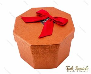 جعبه هدیه هشت ضلعی مقوایی سایز کوچک مدل Box-2884-S