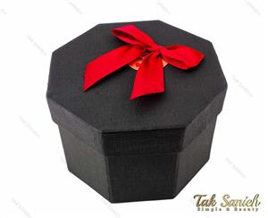 جعبه هشت ضلعی کادویی مقوایی سایز کوچک مدل Box-2885-S