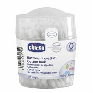 گوش پاک کن چیکو بسته 160 عددی Chicco Children Cotton Swab Pack Of 160