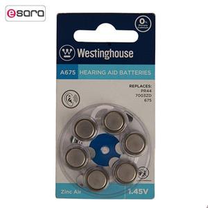 باتری سمعک وستینگ هاوس مدل A675 Westinghouse A675 Hearing Aid Battery