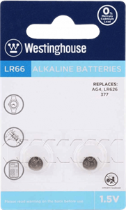 باتری ساعت وستینگ هاوس مدل LR66 Westinghouse LR66 Alkaline Battery For Watches