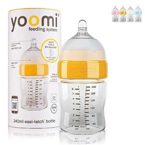 شیشه شیر یومی مدل Y18b 8Oz ظرفیت 240 میلی لیتر Yoomi Y18b 8Oz Baby Bottle 240 ml