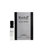 عطر جیبی مردانه کارلوف مدل Private Black Vetiver حجم 1.5 میلی لیتر 