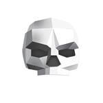 ماسک صورت هلو تویز مدل Skull half mask