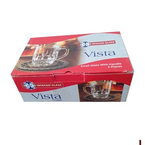 استکان شیشه و بلور اصفهان سری ویستا کد 446 بسته 6 عددی