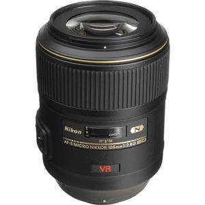 لنز نیکون مدل  AF-S Micro-Nikkor 105mm f/2.8G IF-ED VR