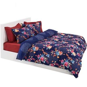 سرویس ملحفه سارو سری ساتن مدل Hayme دو نفره 6 تکه Sarev Satin Hayme Sleep Set 2 Persons 6 Pieces