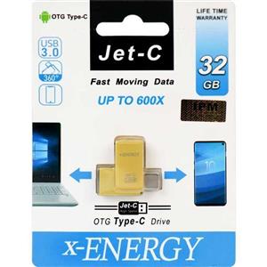 فلش مموری ایکس انرژی مدل JET C ظرفیت 32 گیگابایت x Energy Flash Memory 32GB 